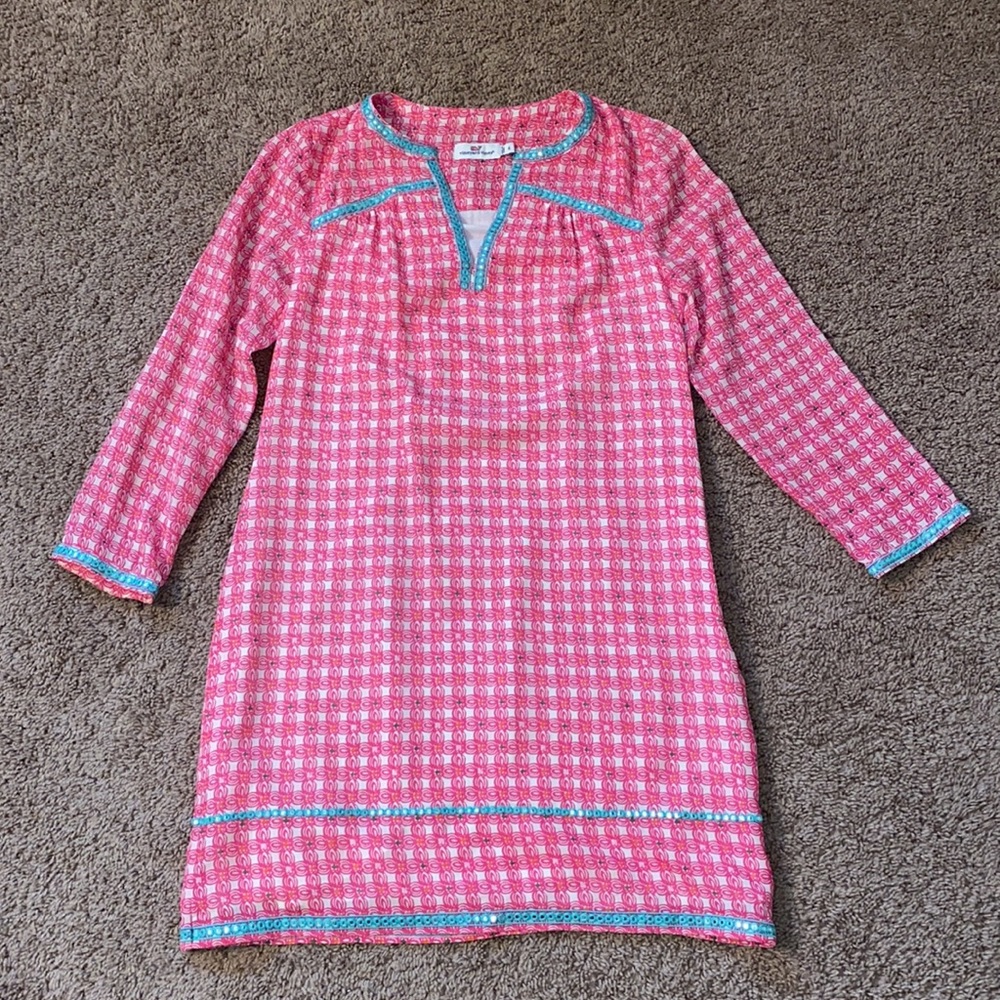 Vineyard vines size 6 silk / rayon sundress